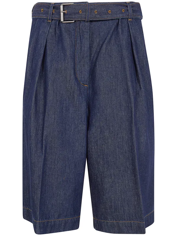 "PEACHES BIS" DENIM BERMUDA SHORT sold by Lord & Taylor