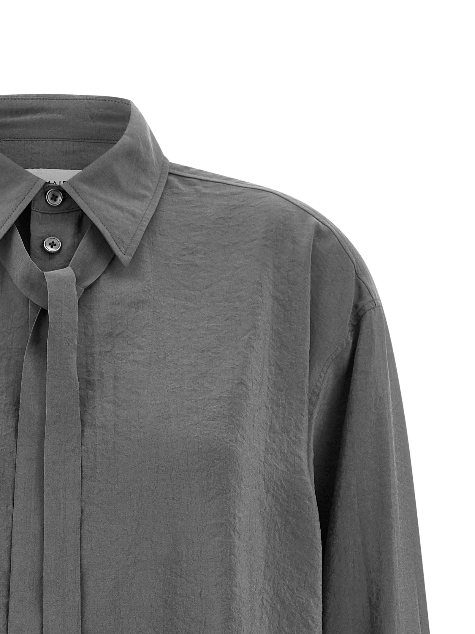 Shirt with tie sold by Lord & Taylor product image thumbnail 3