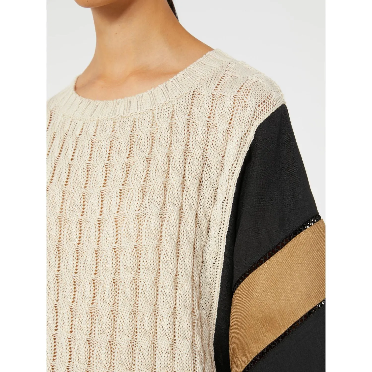 MXMSCATOLA SWEATER BEIGE sold by Lord & Taylor product image thumbnail 3