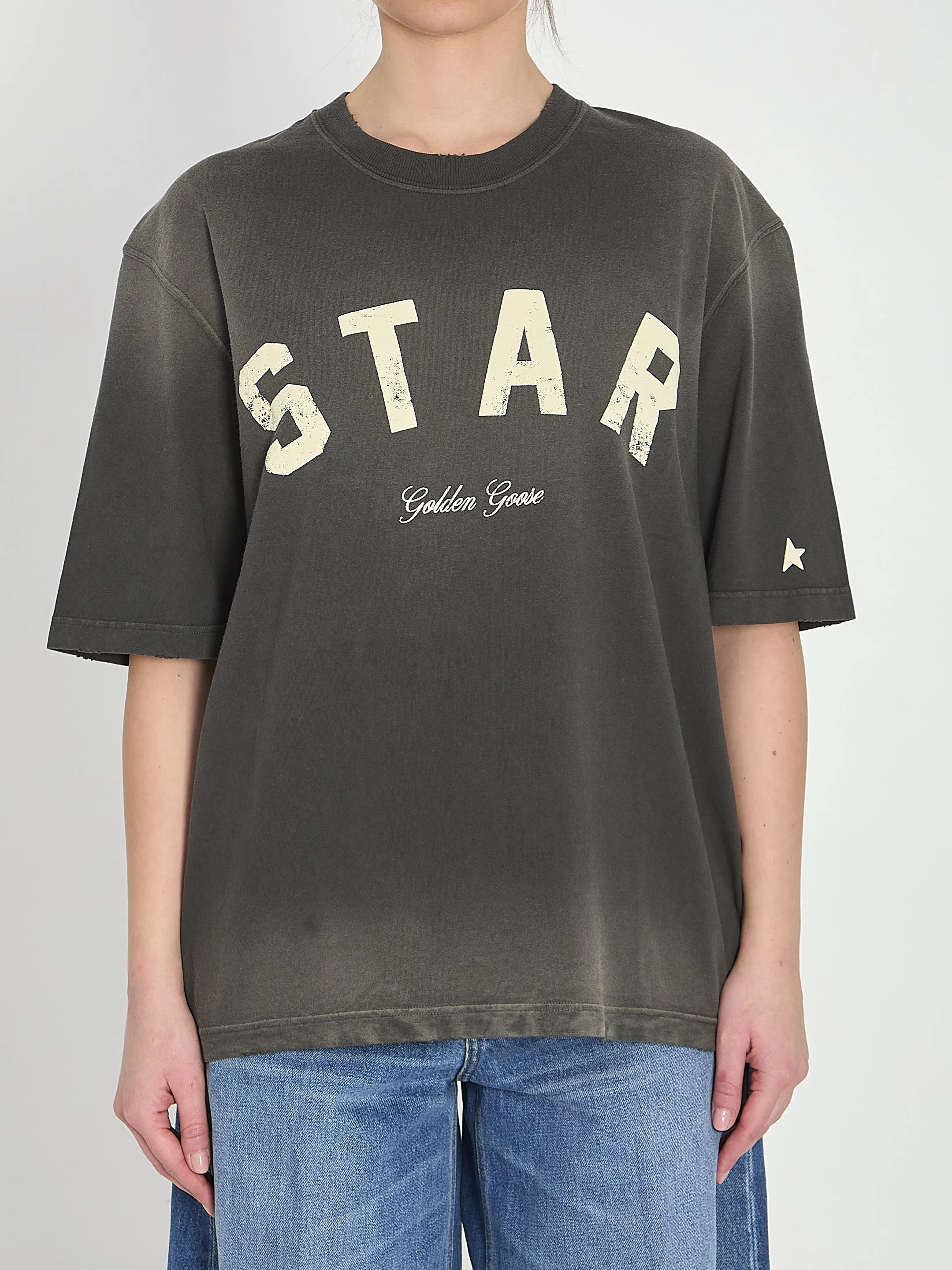 STAR RELAXED FIT T-SHIRT sold by Lord & Taylor