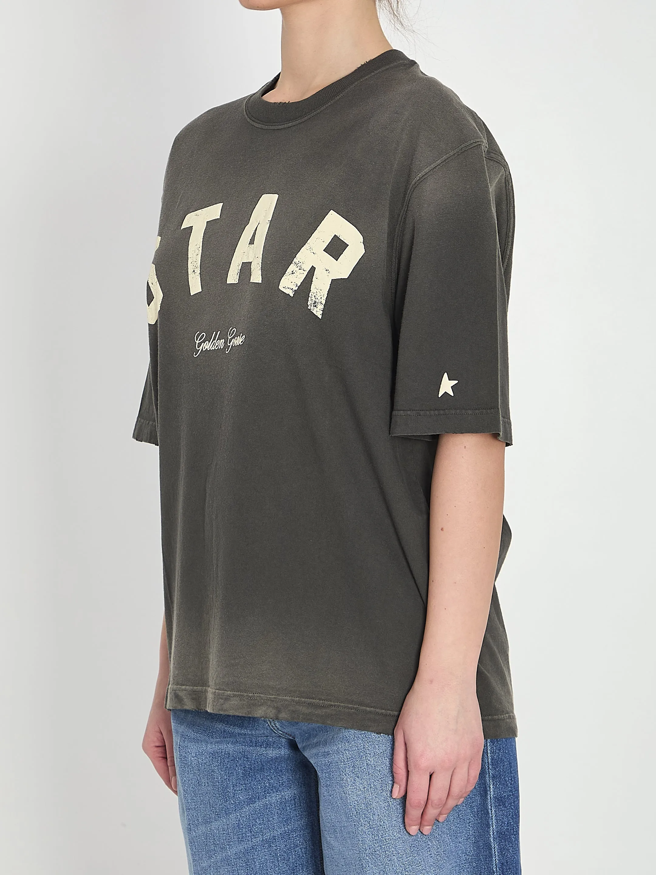 STAR RELAXED FIT T-SHIRT sold by Lord & Taylor product image thumbnail 2