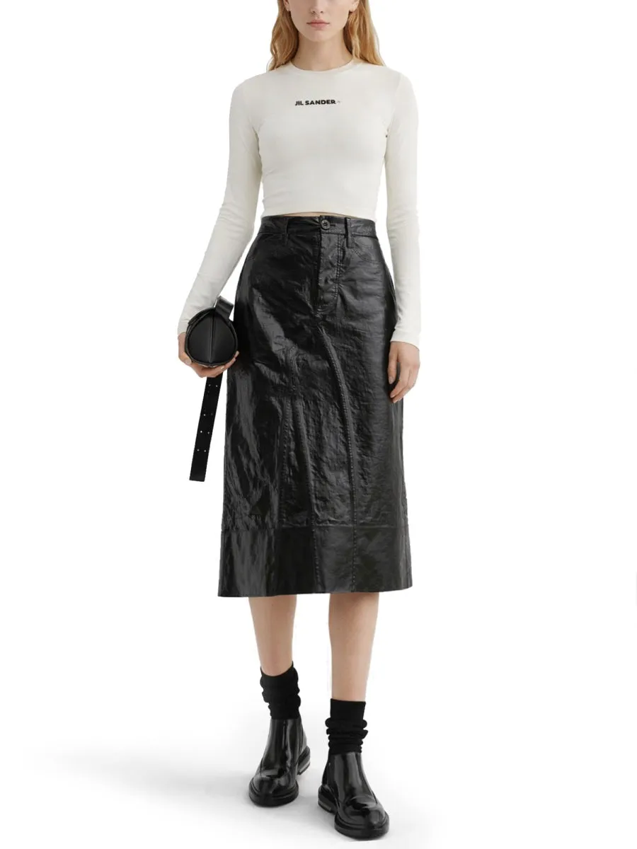 CROPPED TOP WITH LOGO sold by Lord & Taylor product image thumbnail 2