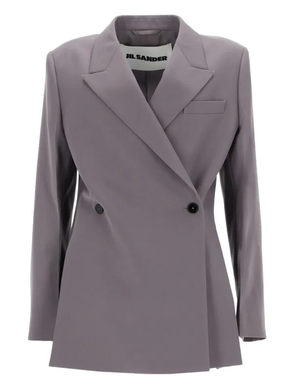 DOUBLEBREASTED WOOL JACKET made by Jil Sander