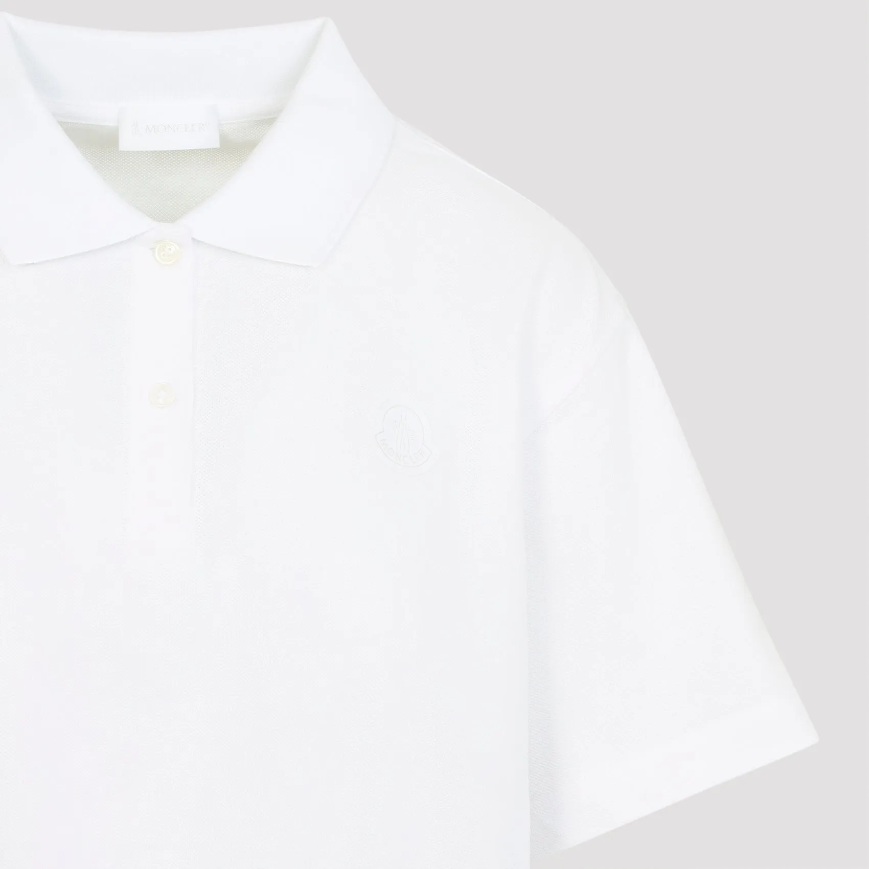 WHITE COTTON SHORT SLEEVES POLO sold by Lord & Taylor product image thumbnail 4