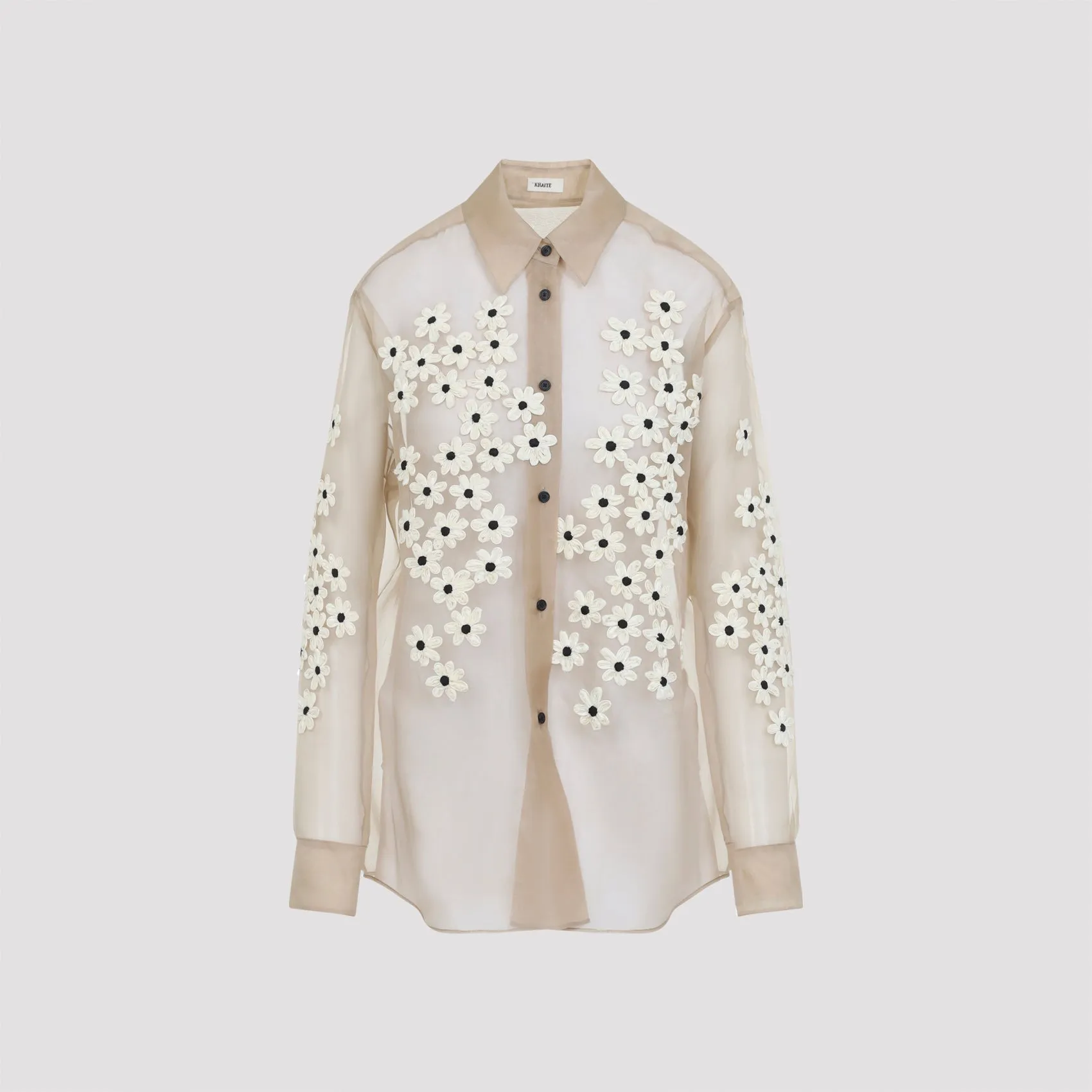 BEIGE ARGO SILK TOP sold by Lord & Taylor product image thumbnail 2