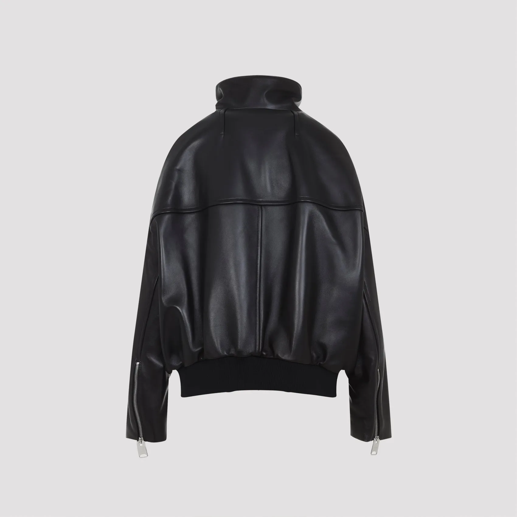 BLACK HAMETT LAMB LEATHER JACKET sold by Lord & Taylor product image thumbnail 3