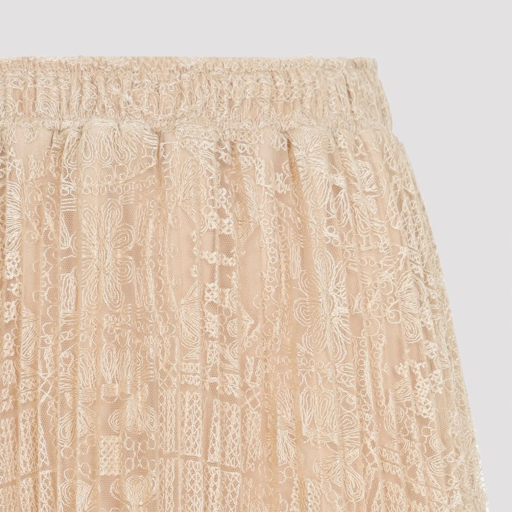 PINK LACE COTTON MIDI SKIRT sold by Lord & Taylor product image thumbnail 4