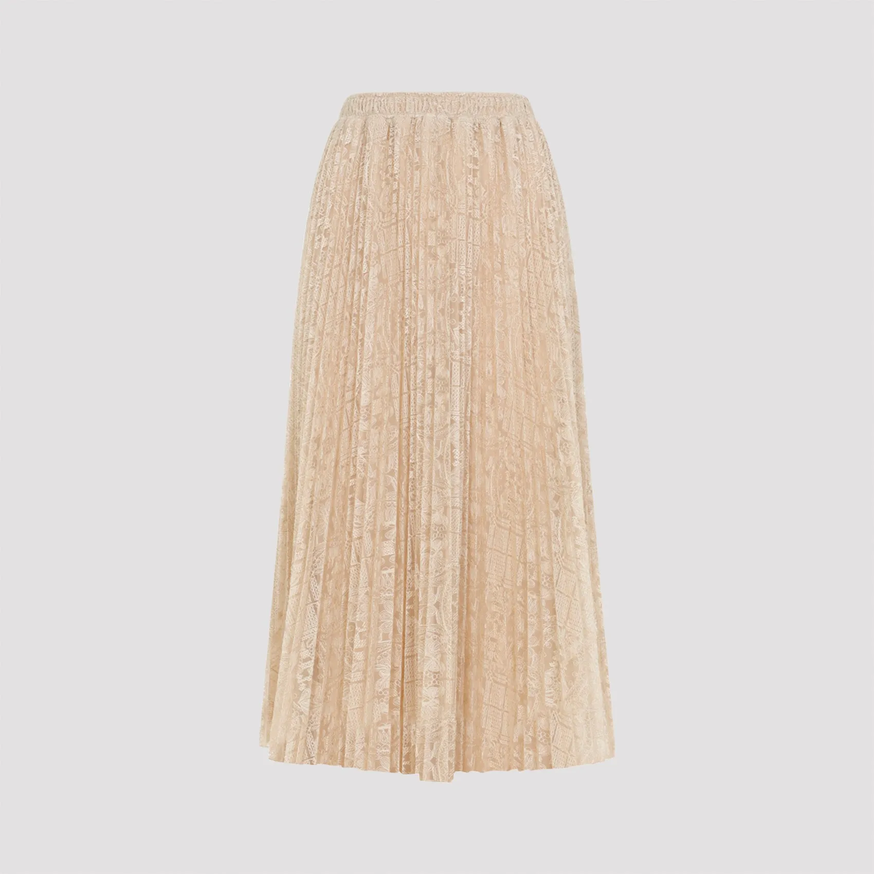 PINK LACE COTTON MIDI SKIRT sold by Lord & Taylor product image thumbnail 2