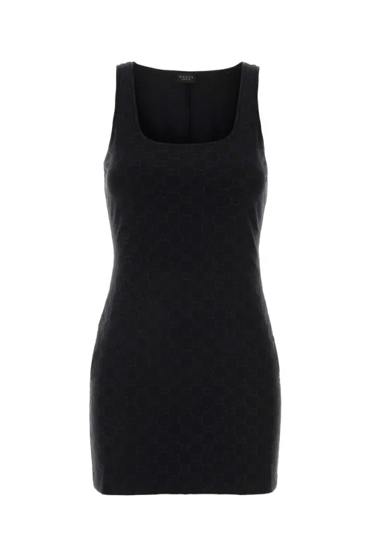 BLACK GG JACQUARD MINI DRESS sold by Lord & Taylor