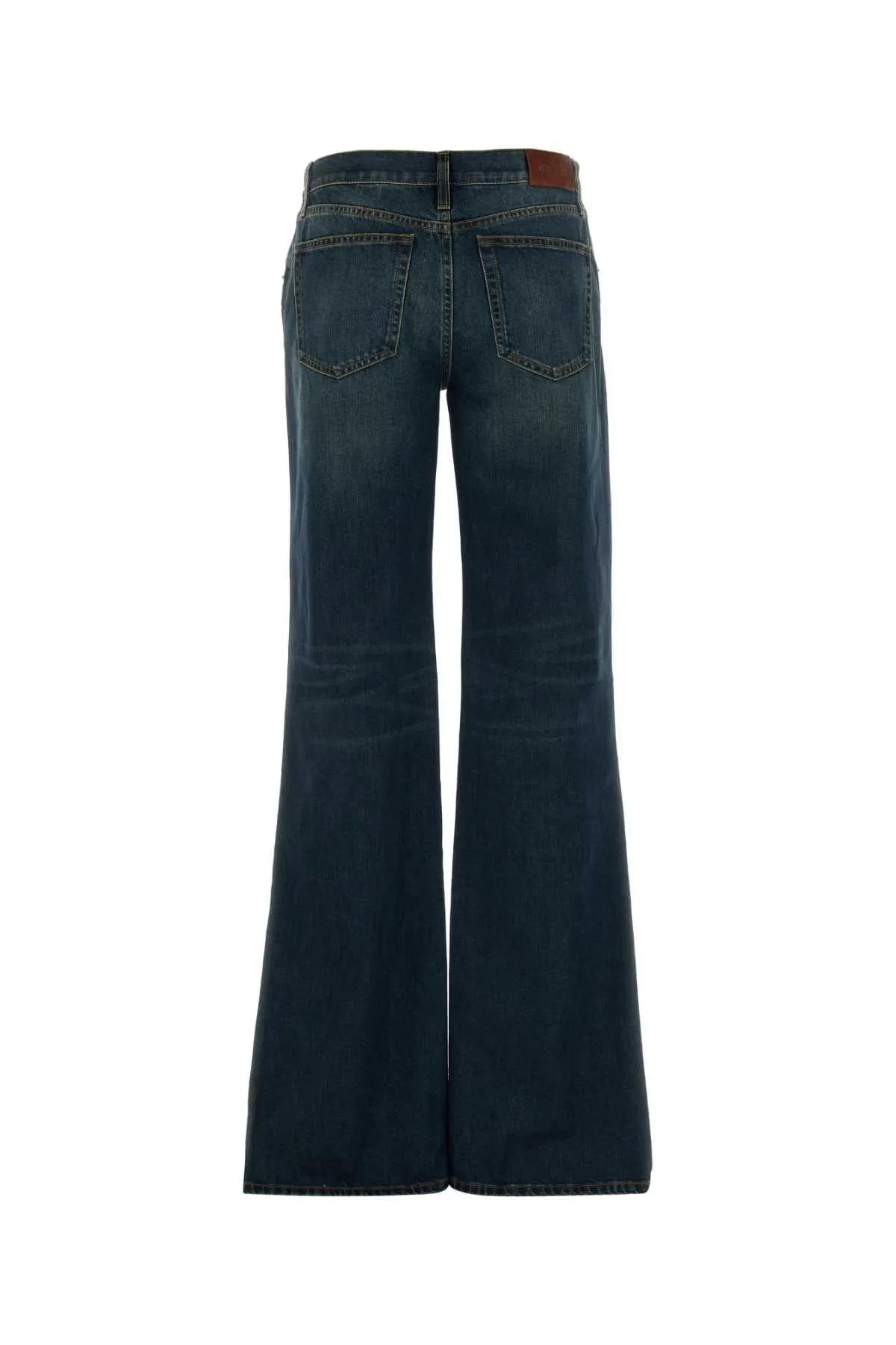 DENIM WIDE-LEG JEANS sold by Lord & Taylor product image thumbnail 2