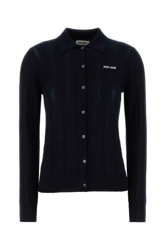 MIDNIGHT BLUE CASHMERE CARDIGAN sold by Lord & Taylor