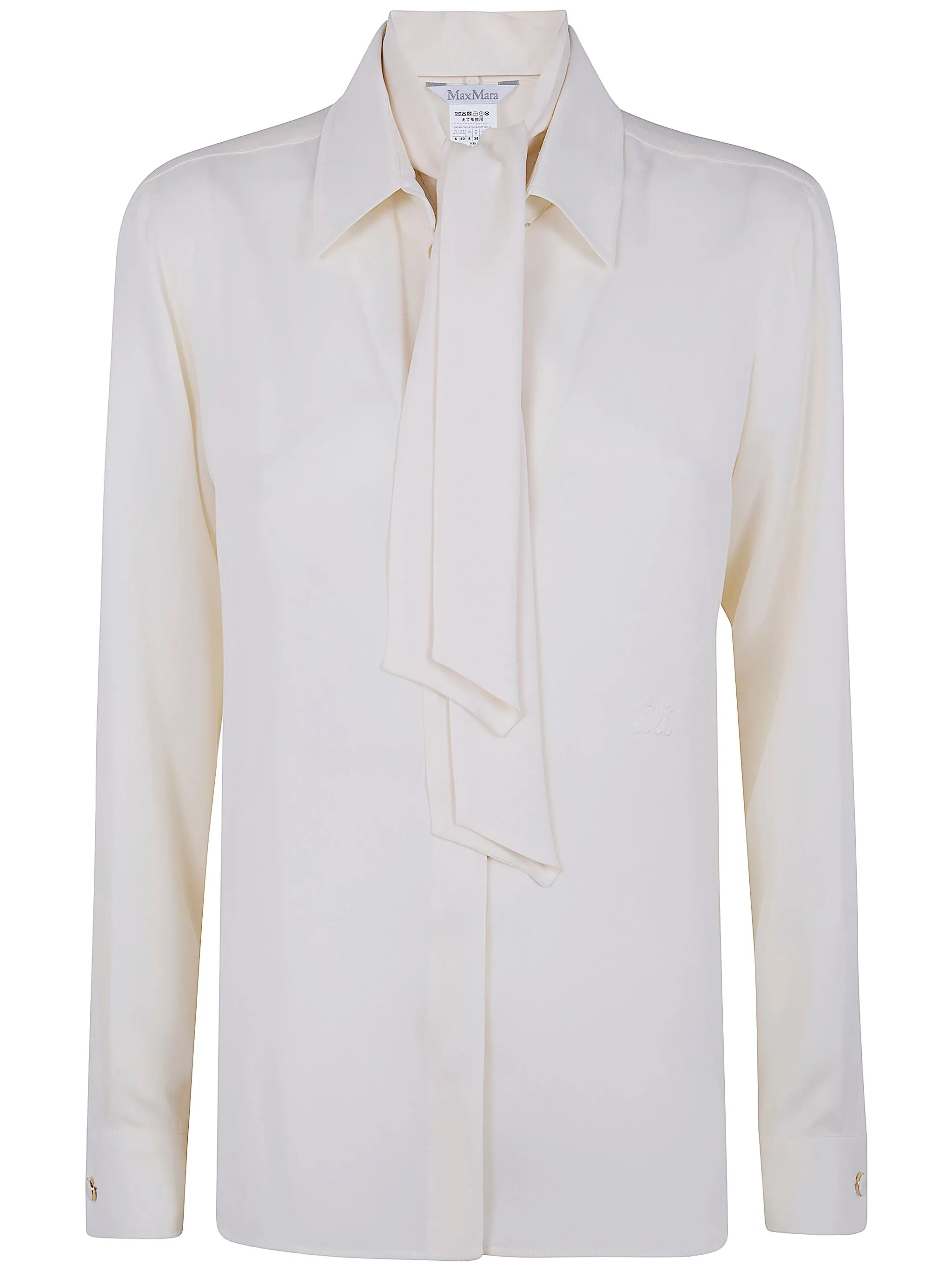 IVORY CREPE COLMO SHIRT sold by Lord & Taylor