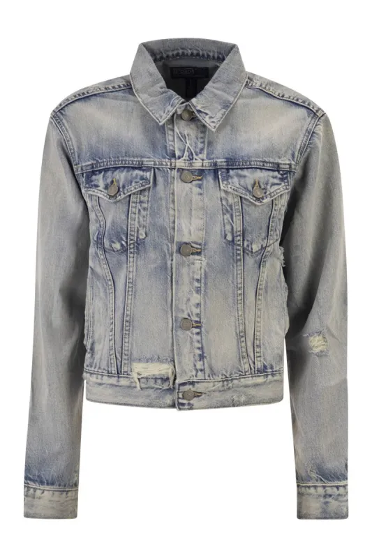 DENIM TRUCKER JACKET made by Polo by Ralph Lauren