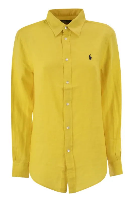 CLASSIC-FIT LINEN SHIRT sold by Lord & Taylor