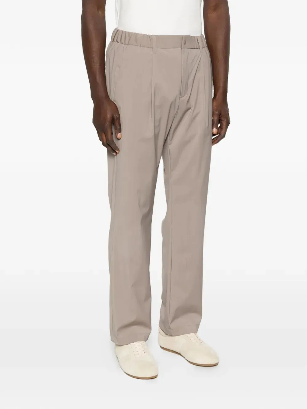 TAUPE WOOL PANTS sold by Lord & Taylor product image thumbnail 3