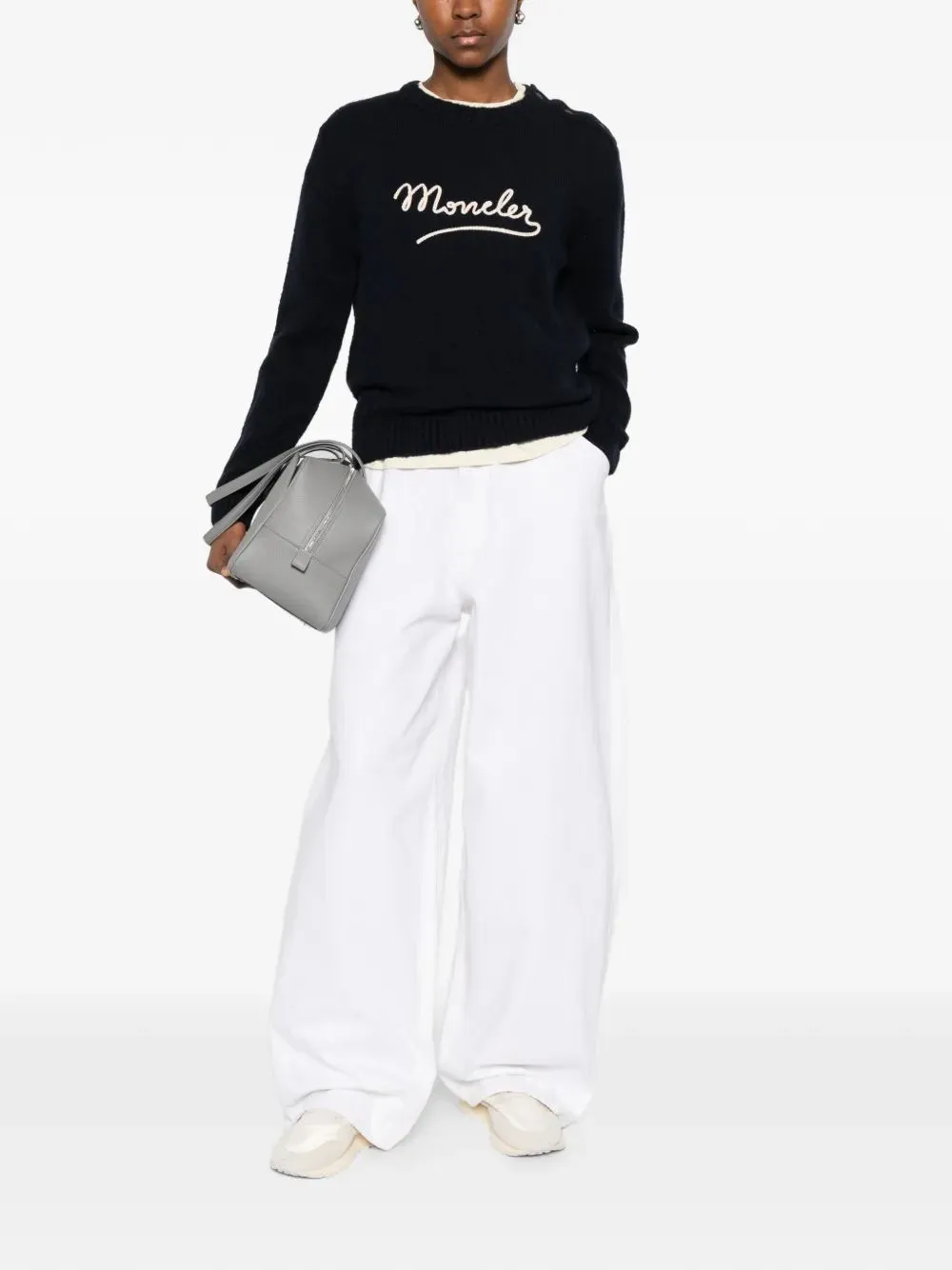 COTTON POLYAMIDE CREW NECK sold by Lord & Taylor product image thumbnail 2