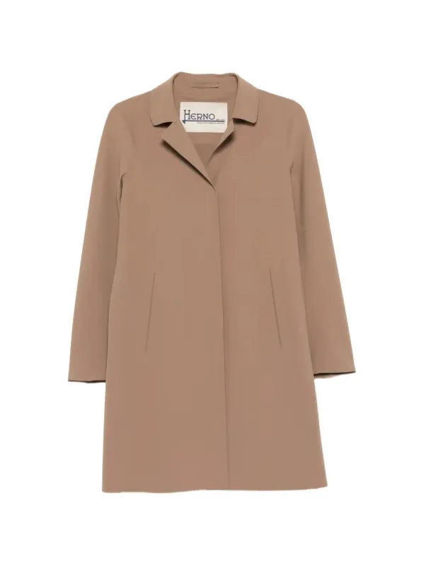 TAUPE POLYAMIDE COAT sold by Lord & Taylor