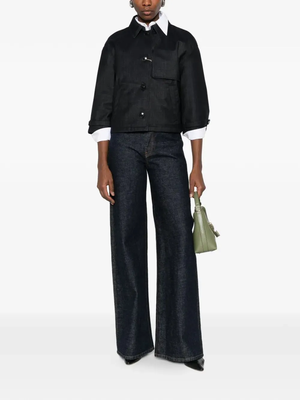 DARK BLUE WOOL CAPE sold by Lord & Taylor product image thumbnail 2