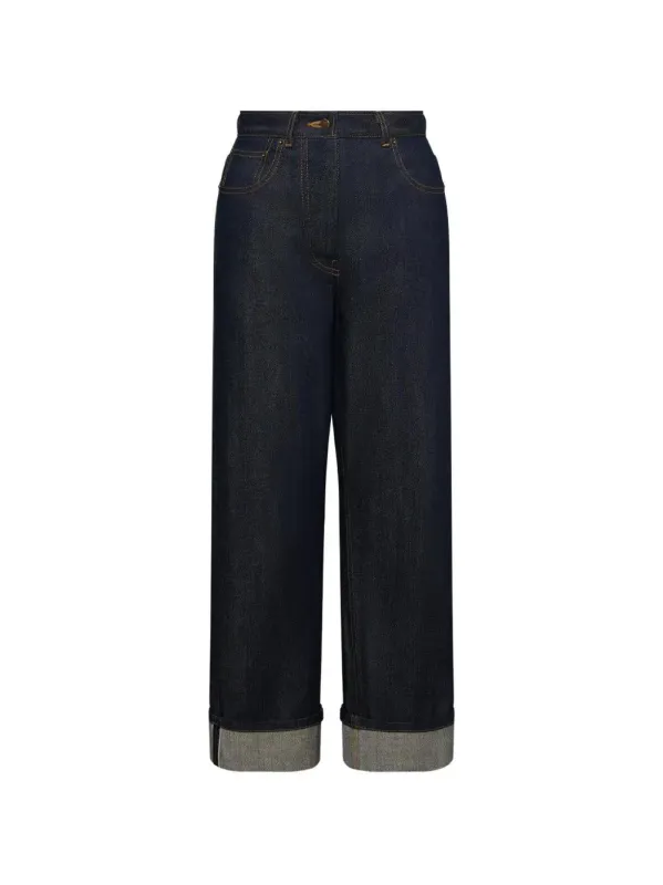 CUFFED JEANS WITH FIVE POCKETS sold by Lord & Taylor