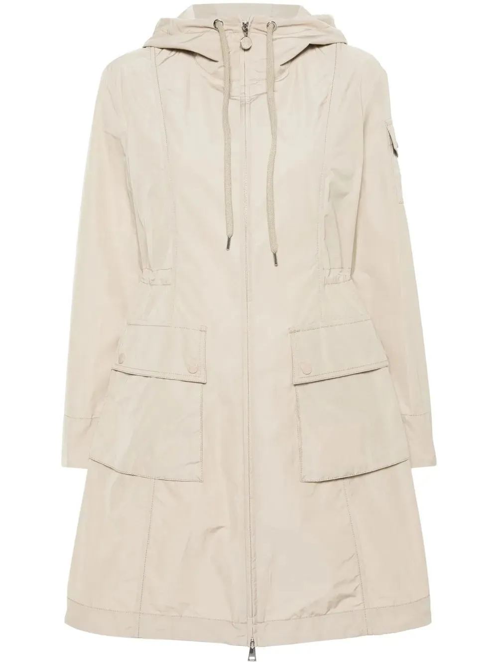 POLYESTER COTTON LAERTE LONG PARKA sold by Lord & Taylor