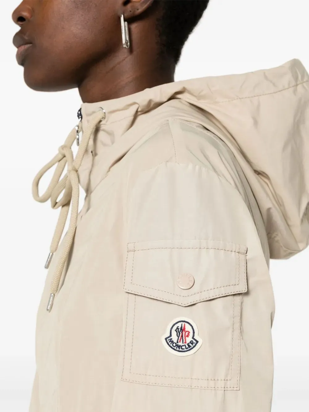 POLYESTER COTTON LAERTE LONG PARKA sold by Lord & Taylor product image thumbnail 5