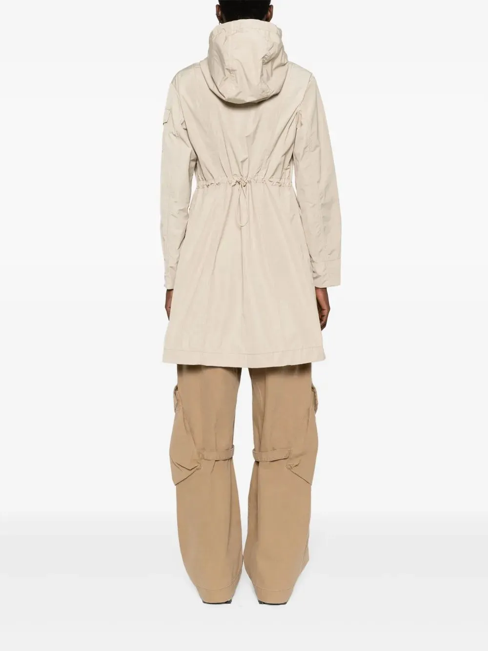 POLYESTER COTTON LAERTE LONG PARKA sold by Lord & Taylor product image thumbnail 4