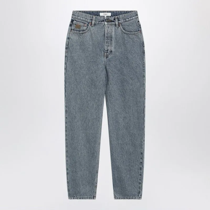 HIGH-RISE TAPERED JEANS sold by Lord & Taylor