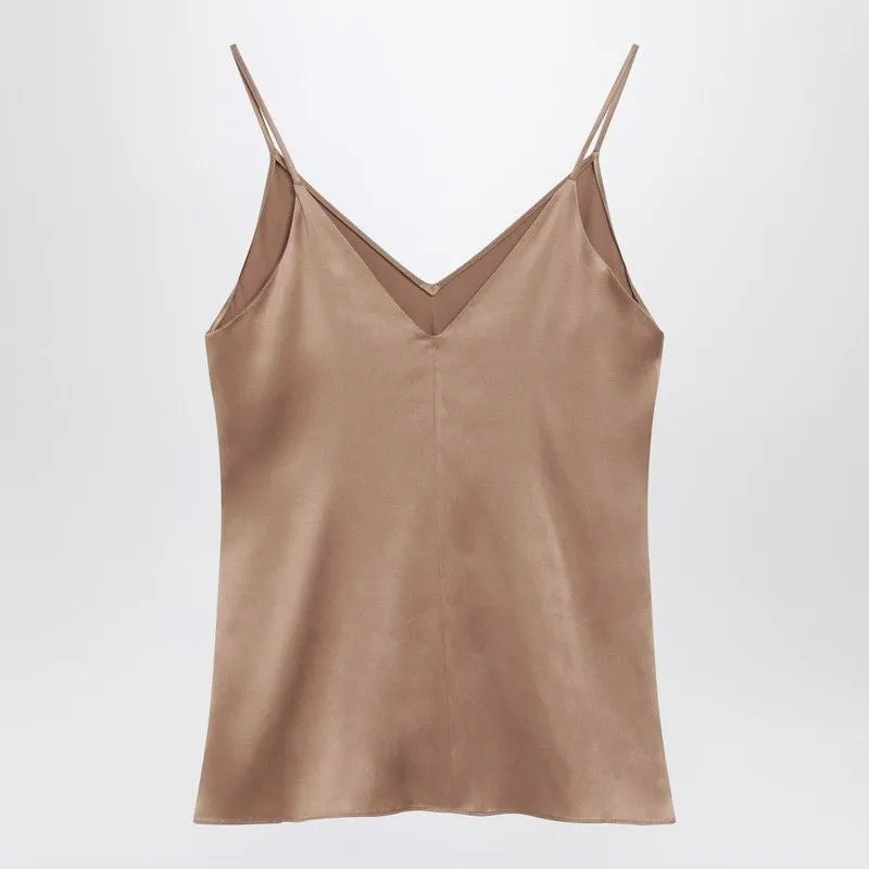 LIGHT BEIGE SILKBLEND TANK TOP sold by Lord & Taylor product image thumbnail 2