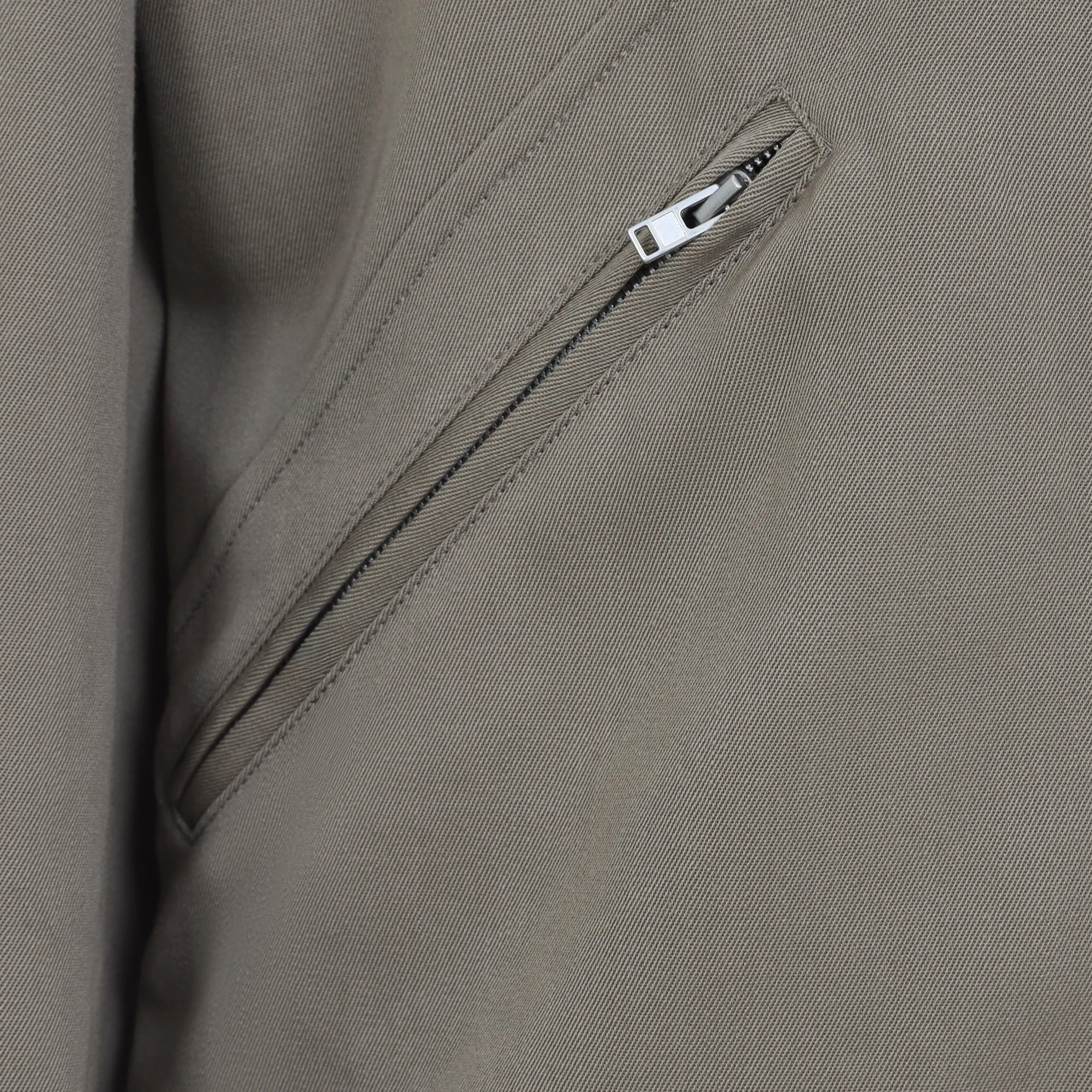 BEIGE VIRGIN WOOL ZIPUP JACKET sold by Lord & Taylor product image thumbnail 4