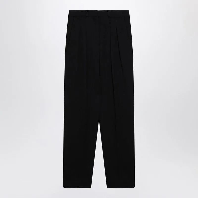 BLACK WOOLBLEND TROUSERS sold by Lord & Taylor