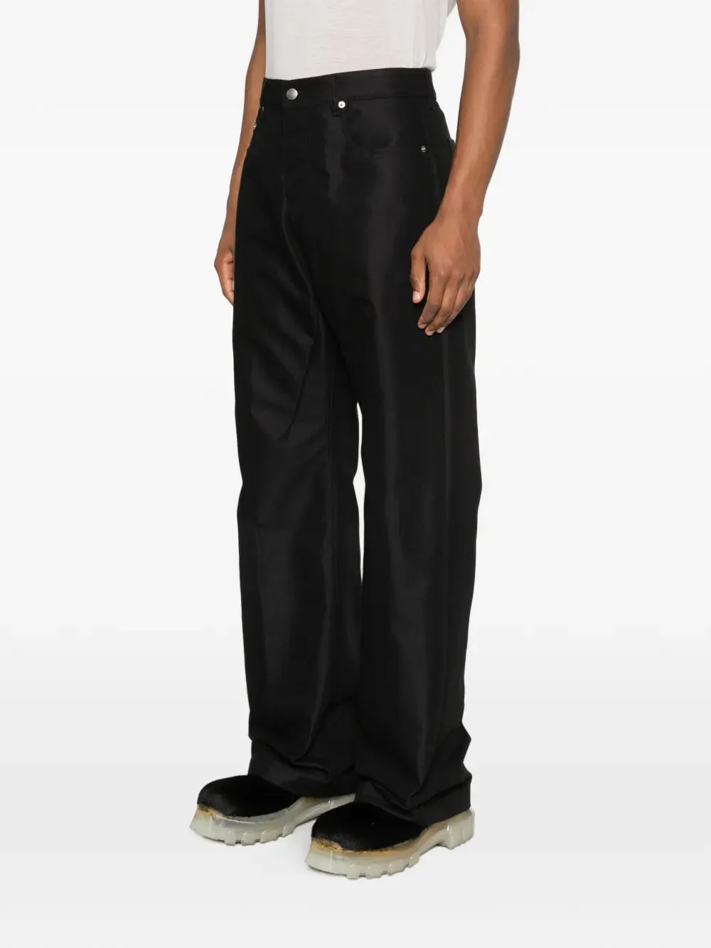 BLACK COTTONBLEND TROUSERS sold by Lord & Taylor product image thumbnail 3