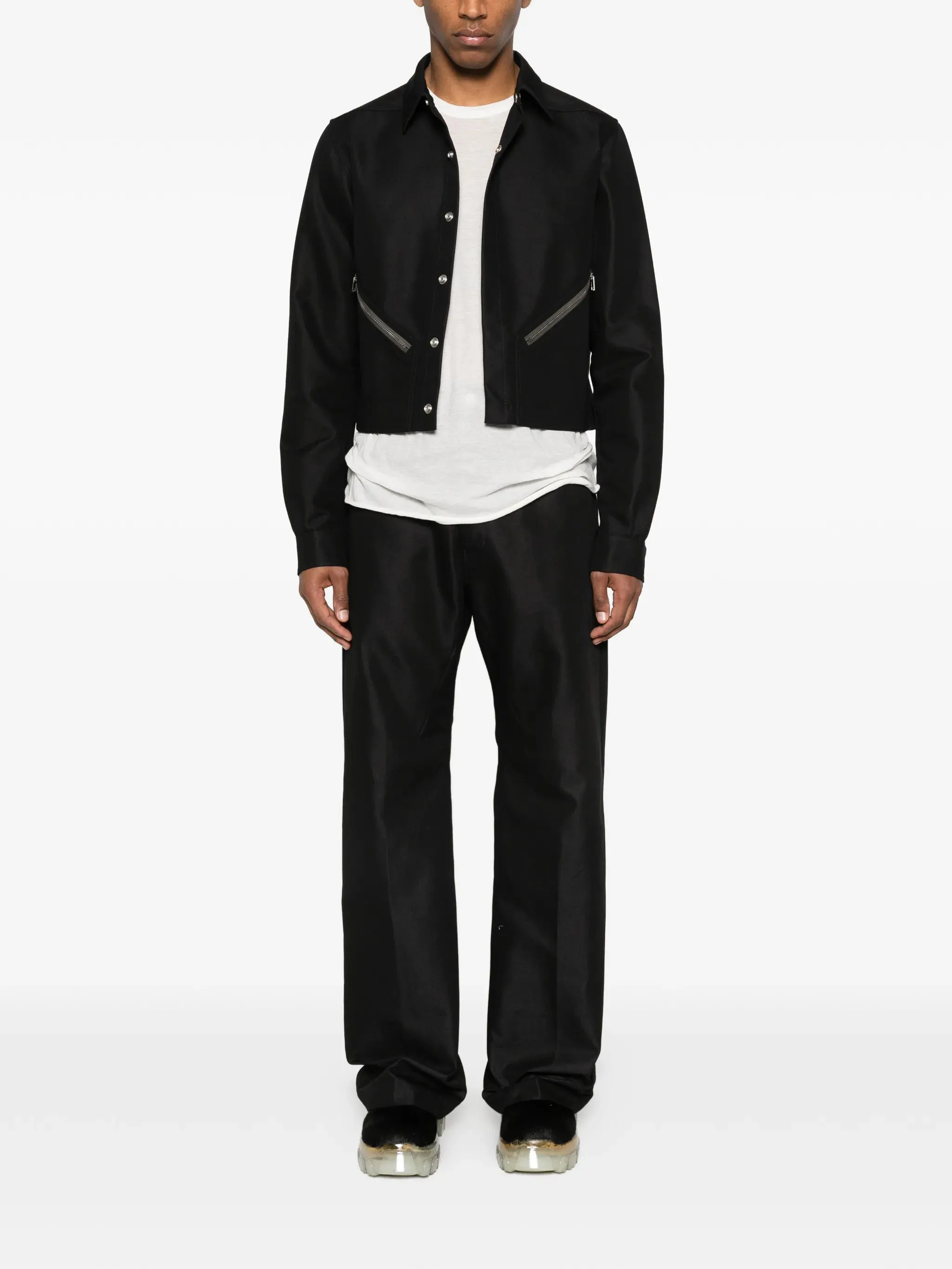 BLACK COTTONBLEND TROUSERS sold by Lord & Taylor product image thumbnail 2