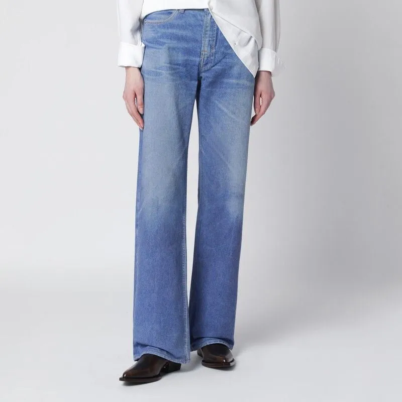 WATA CUT JEANS WITH AURORA BLUE DIGITAL PRINT sold by Lord & Taylor