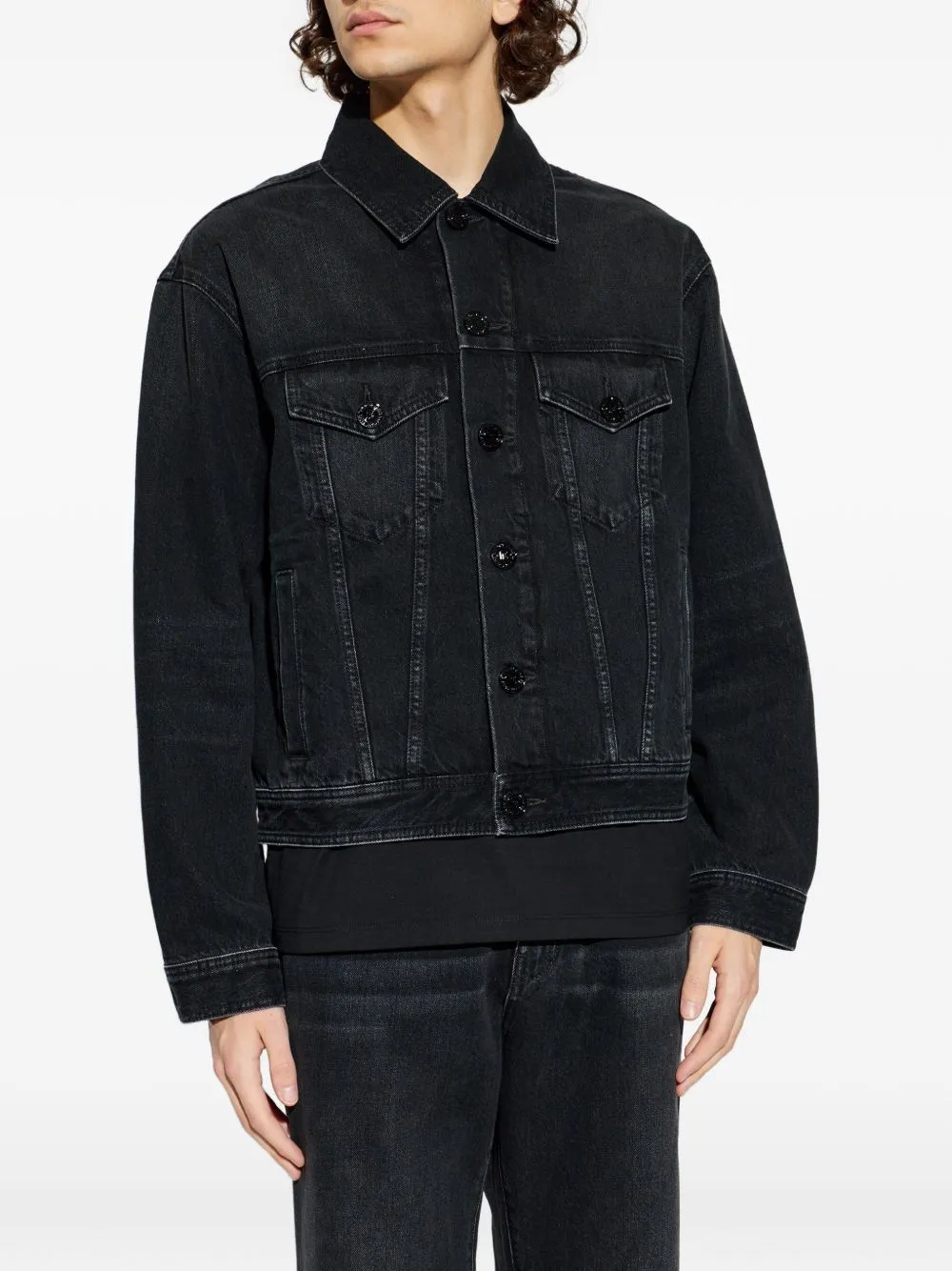 BALMAIN DENIM JACKET sold by Lord & Taylor product image thumbnail 2