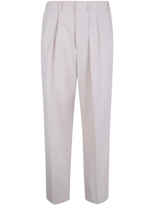 WOOL CASHMERE SILK REPS DOUBLE PLEAT PANTS sold by Lord & Taylor