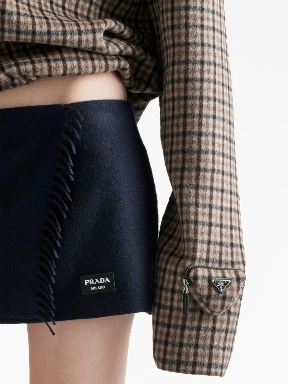 CHECKED CASHGORA SWEATER sold by Lord & Taylor product image thumbnail 4