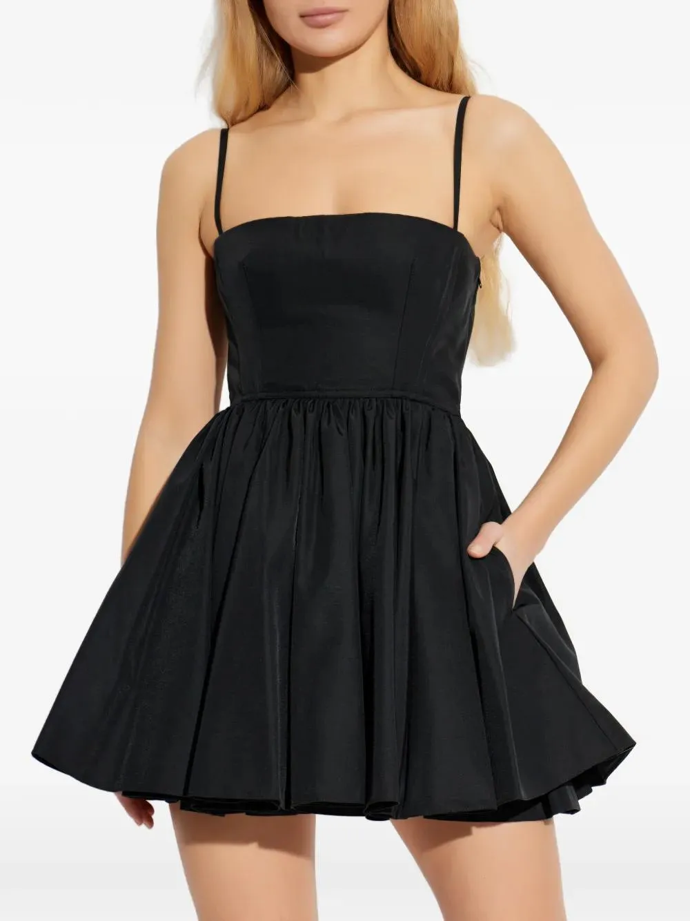 SMOCKED FLARE DRESS sold by Lord & Taylor product image thumbnail 3