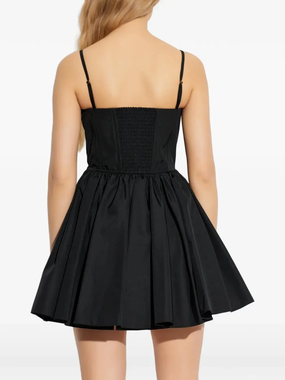 SMOCKED FLARE DRESS sold by Lord & Taylor product image thumbnail 4