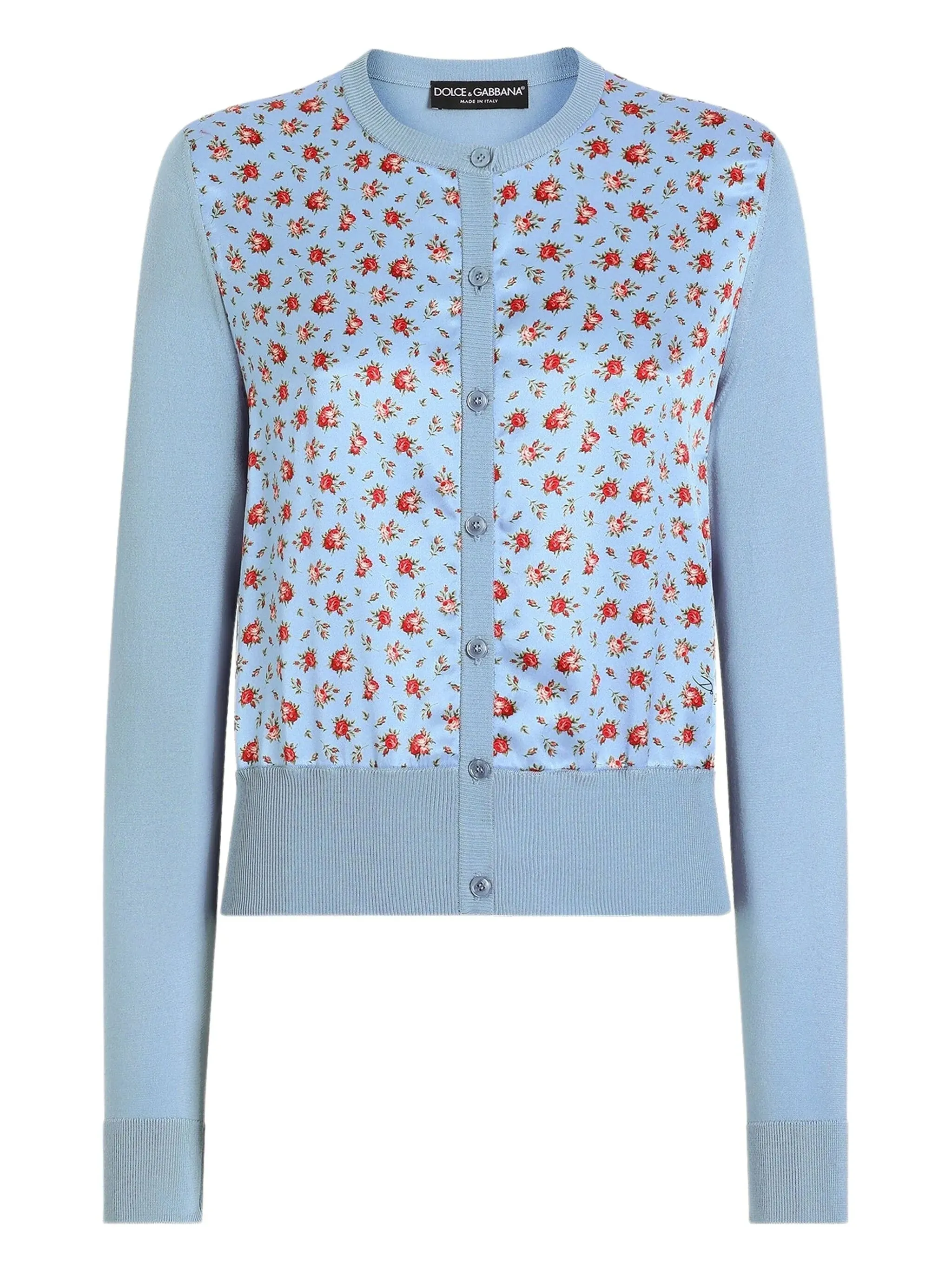 BLUE SILK CARDIGAN TWILL sold by Lord & Taylor