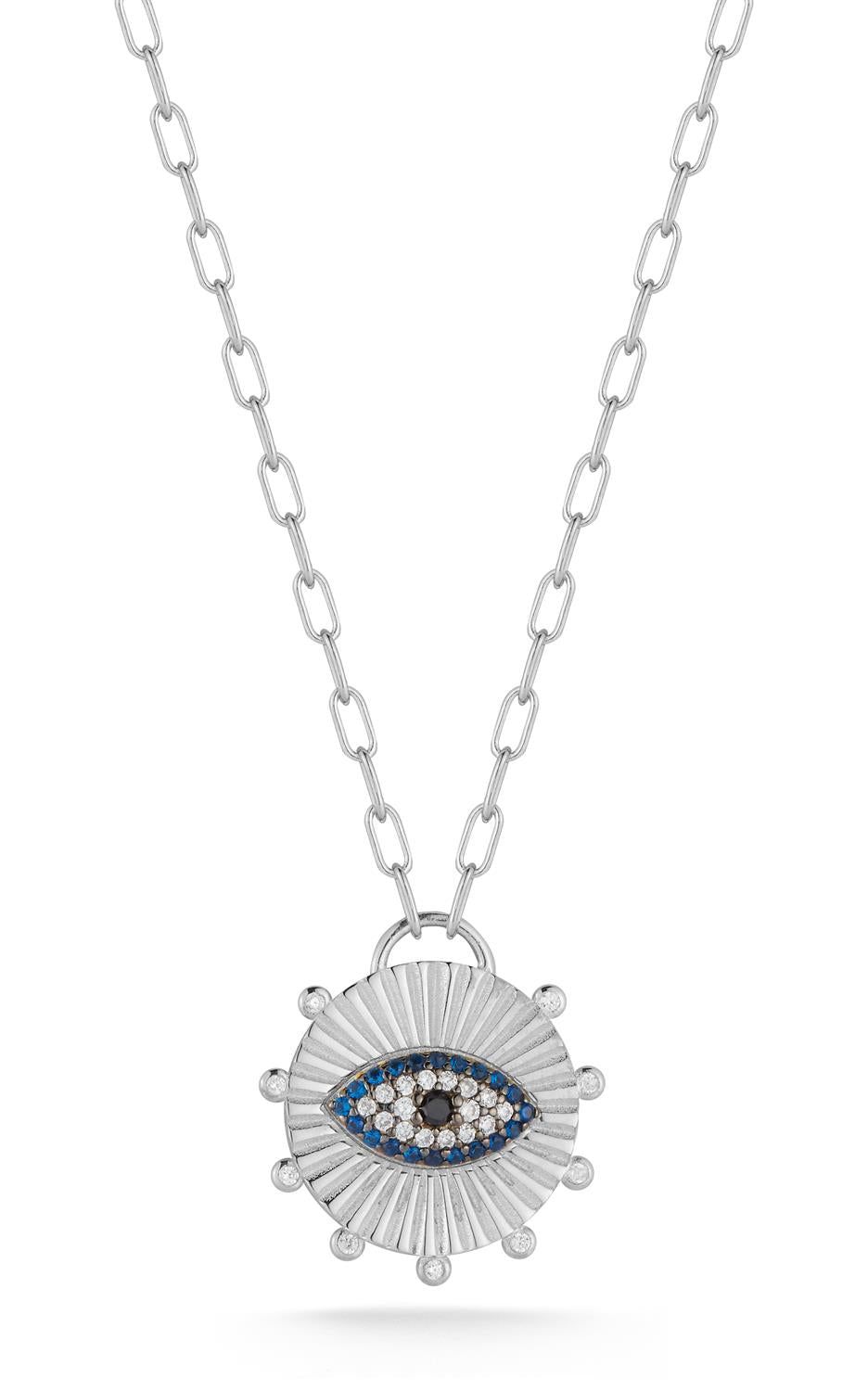Sterling Silver Evil Eye Necklace sold by Lord & Taylor product image thumbnail 6