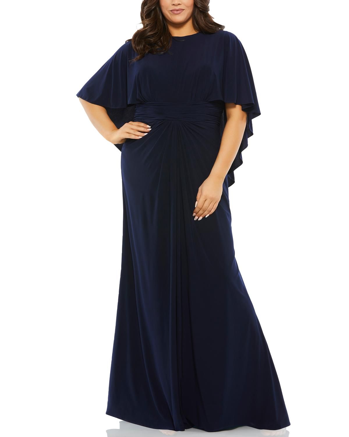 Cape W/ Rouched Empire Waist Gown sold by Lord & Taylor product image thumbnail 5
