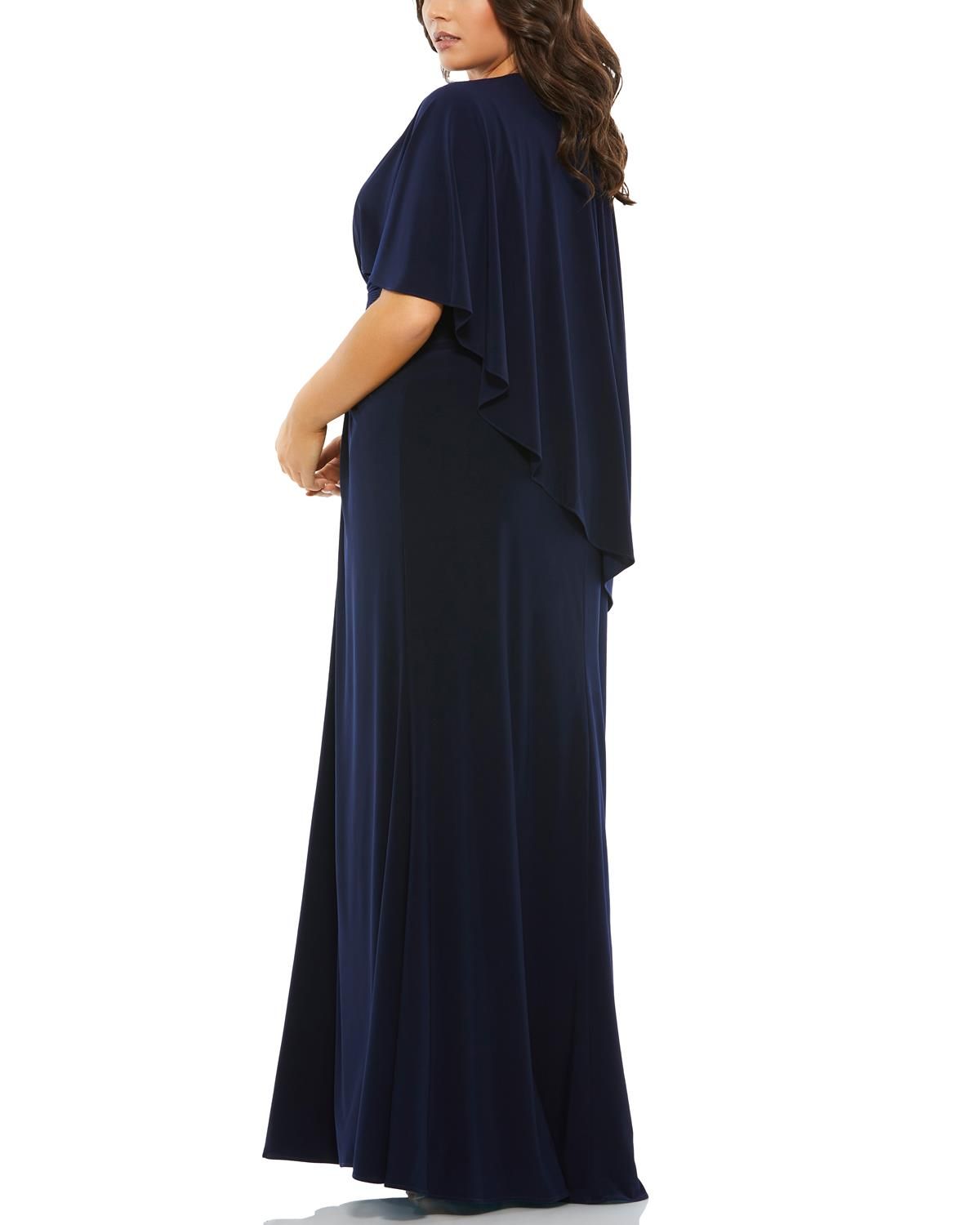 Cape W/ Rouched Empire Waist Gown sold by Lord & Taylor product image thumbnail 2