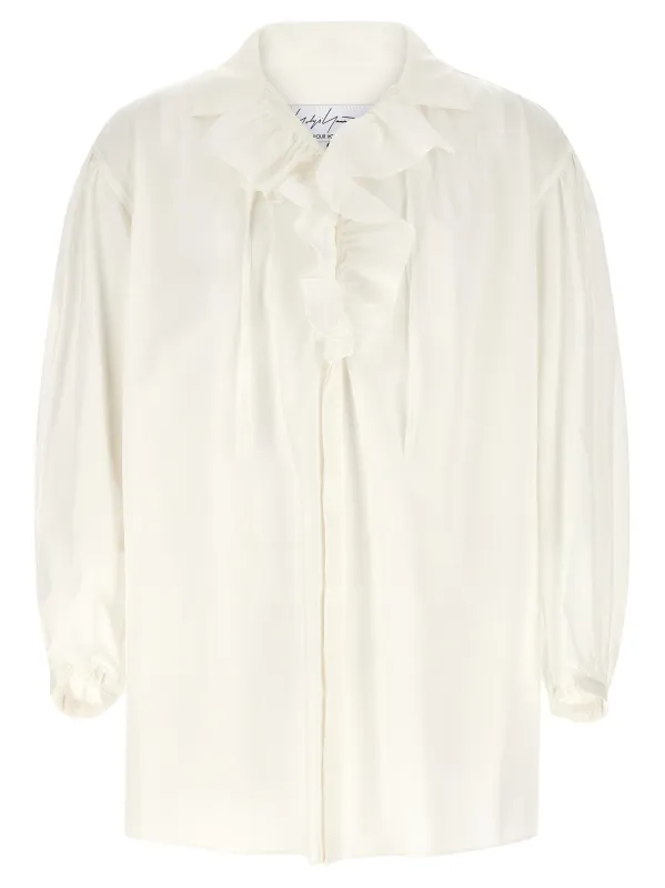 'Frilled Gather' shirt sold by Lord & Taylor