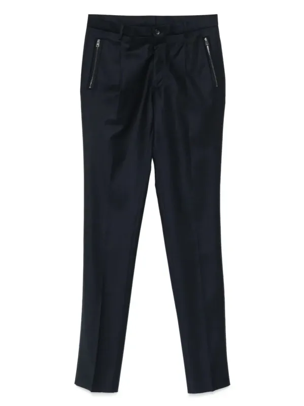 CARROT LEG TROUSERS W/ZIPPED POCKET sold by Lord & Taylor