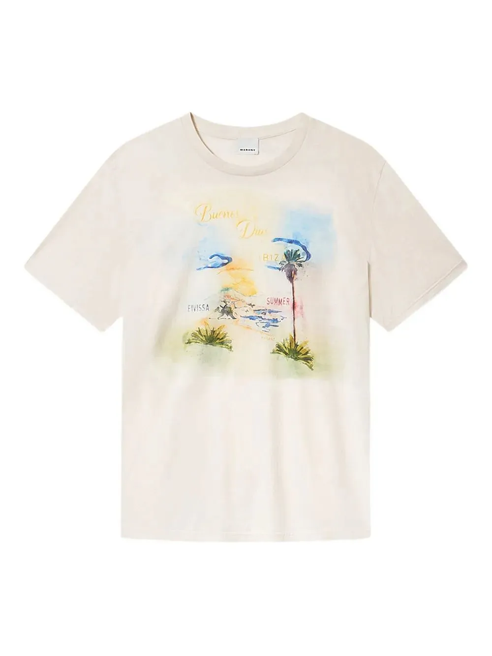 ECRU COTTON T-SHIRT sold by Lord & Taylor