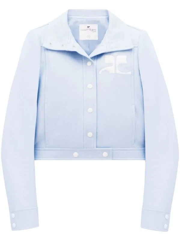 SKY BLUE COTTON JACKET sold by Lord & Taylor