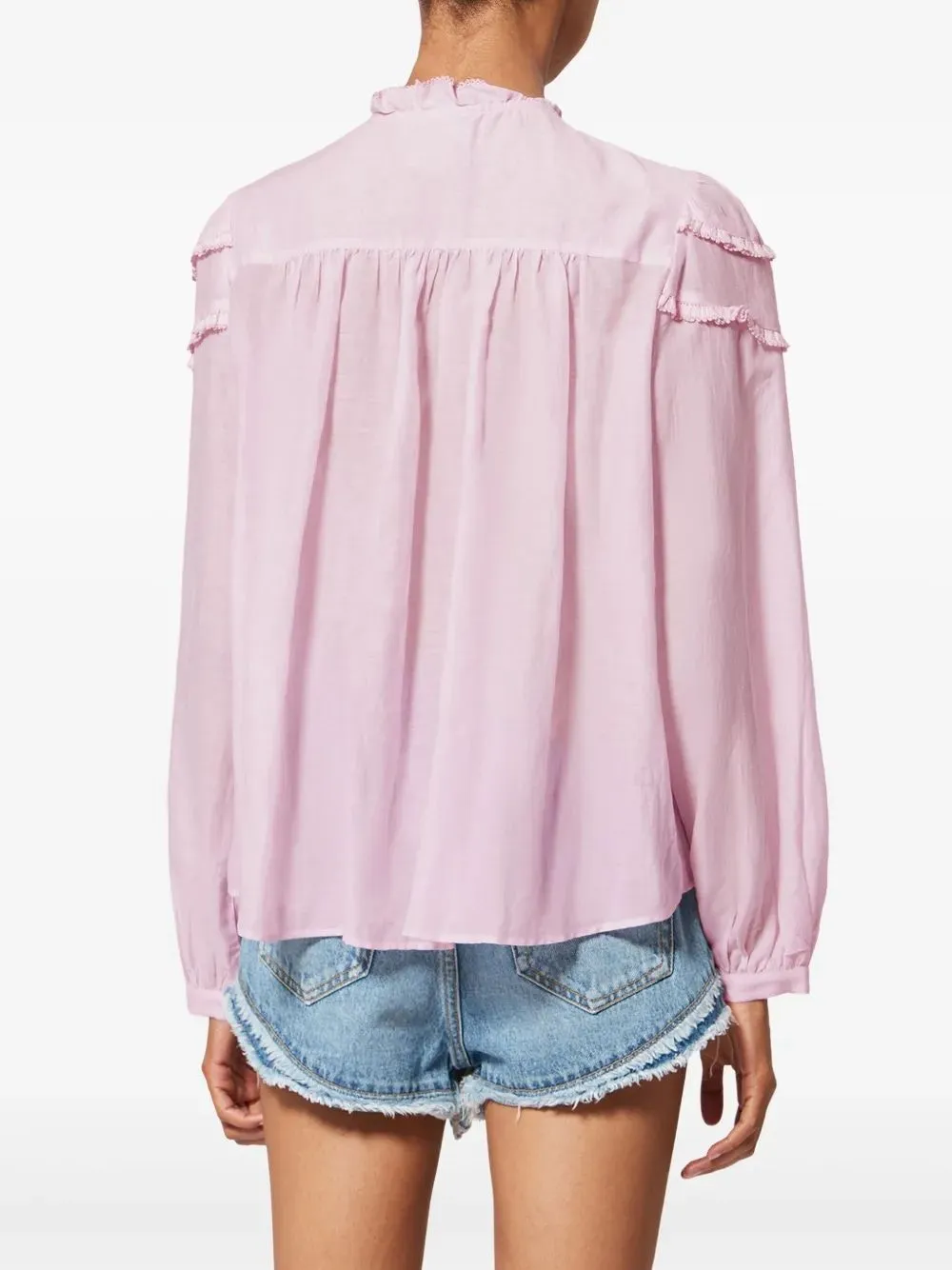 LIGHT PINK COTTON T-SHIRT sold by Lord & Taylor product image thumbnail 4