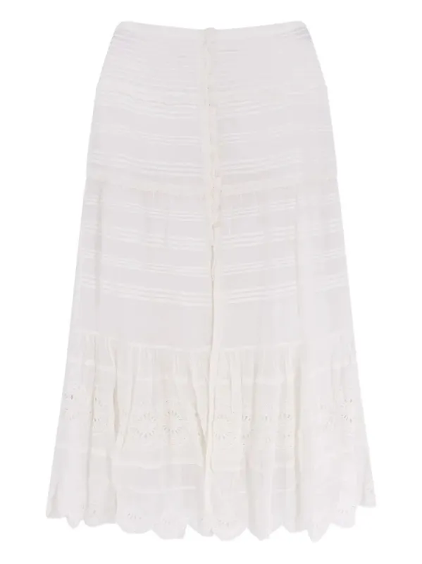 WHITE COTTON COAT made by Isabel Marant