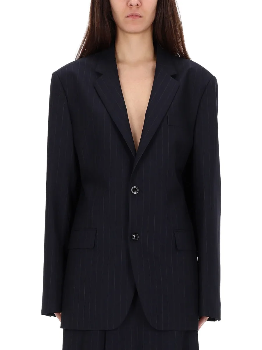 PINSTRIPE SINGLE-BREASTED BLAZER sold by Lord & Taylor