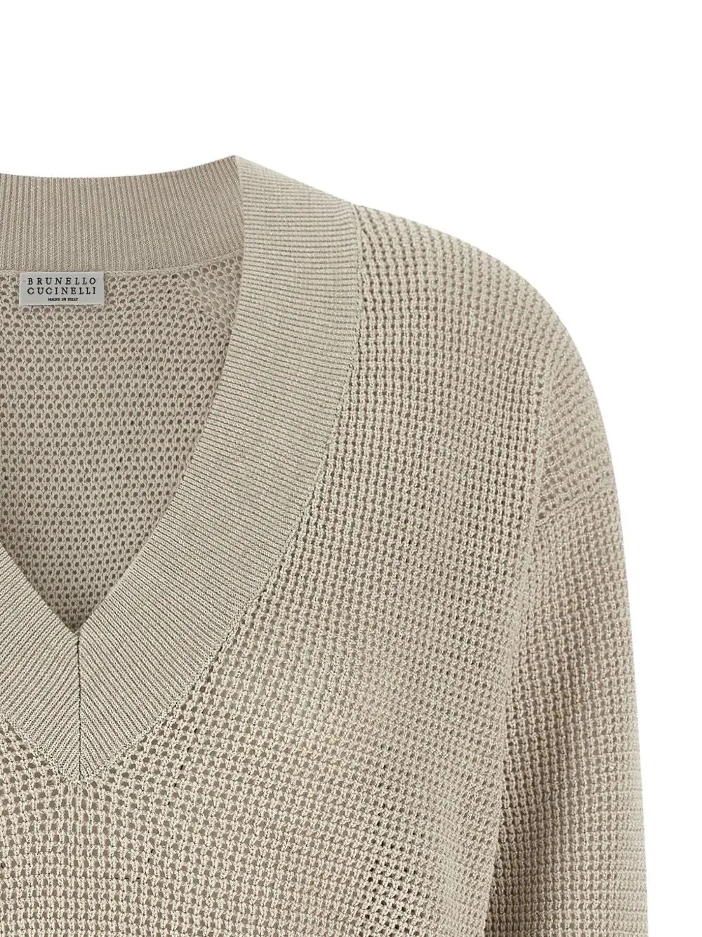 OPENWORK V-NECK SWEATER sold by Lord & Taylor product image thumbnail 4